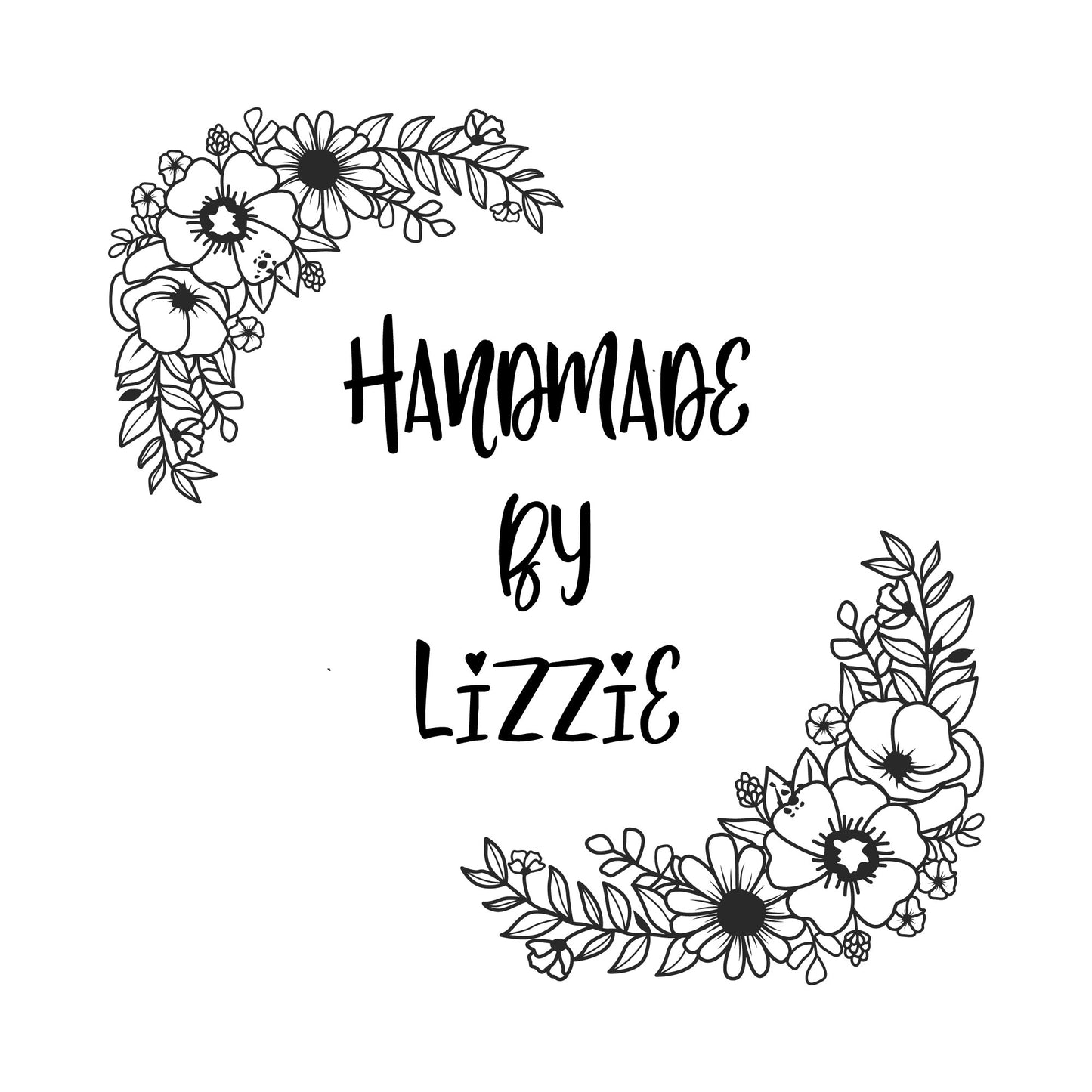 Personalised Laser Rubber Stamps - Handmade By: Corner Flowers