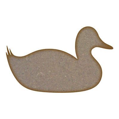 Duck MDF Laser Cut Craft Blanks in Various Sizes