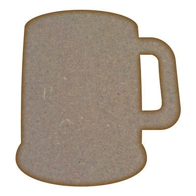 Beer Mug MDF Laser Cut Craft Blanks in Various Sizes