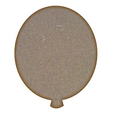 Balloon MDF Laser Cut Craft Blanks in Various Sizes