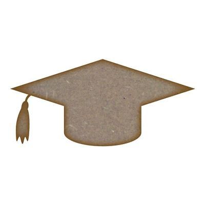 Graduation Cap MDF Laser Cut Craft Blanks in Various Sizes