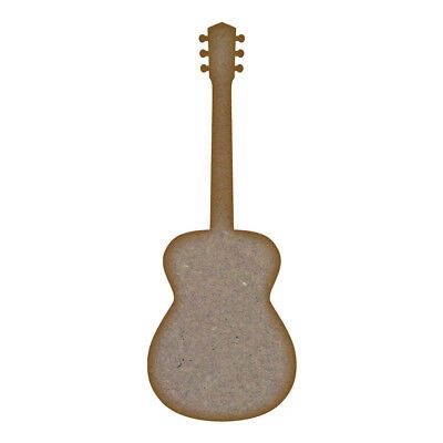 Guitar MDF Laser Cut Craft Blanks in Various Sizes
