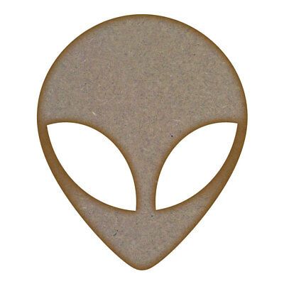 Alien MDF Laser Cut Craft Blanks in Various Sizes