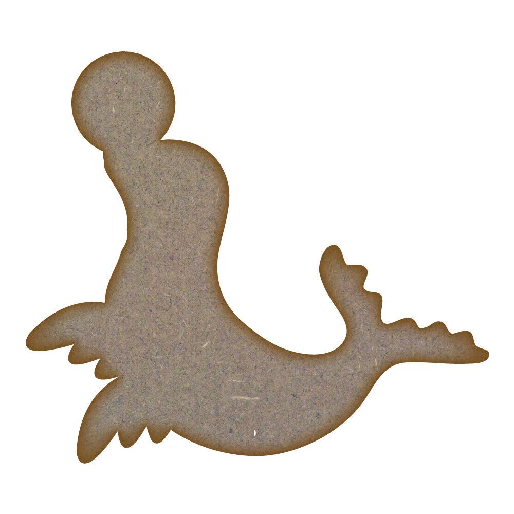 Seal MDF Laser Cut Craft Blanks in Various Sizes