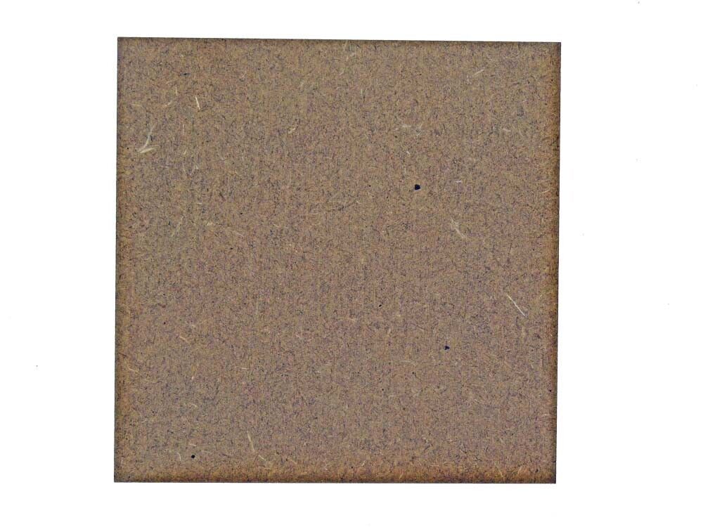 Square MDF Laser Cut Craft Blanks in Various Sizes