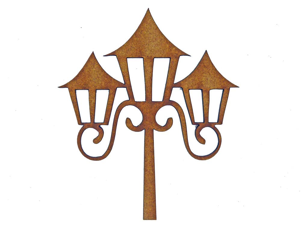 Lamps MDF Laser Cut Craft Blanks in Various Sizes (90mm x 78mm)