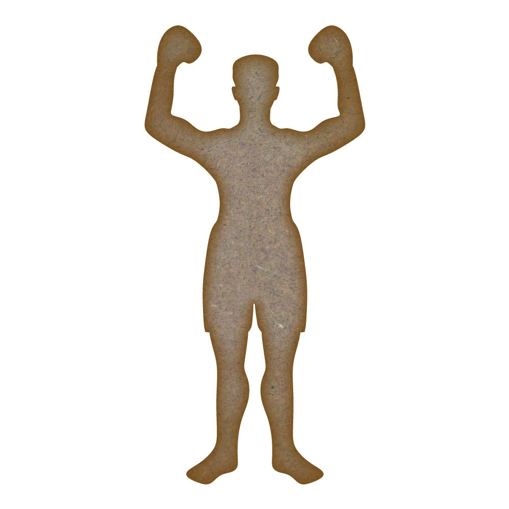 Boxer MDF Laser Cut Craft Blanks in Various Sizes
