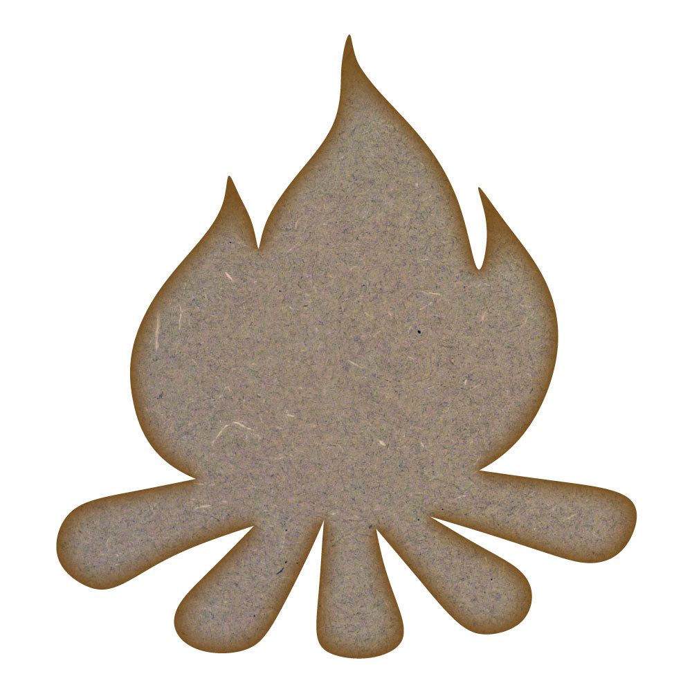 Campfire MDF Laser Cut Craft Blanks in Various Sizes