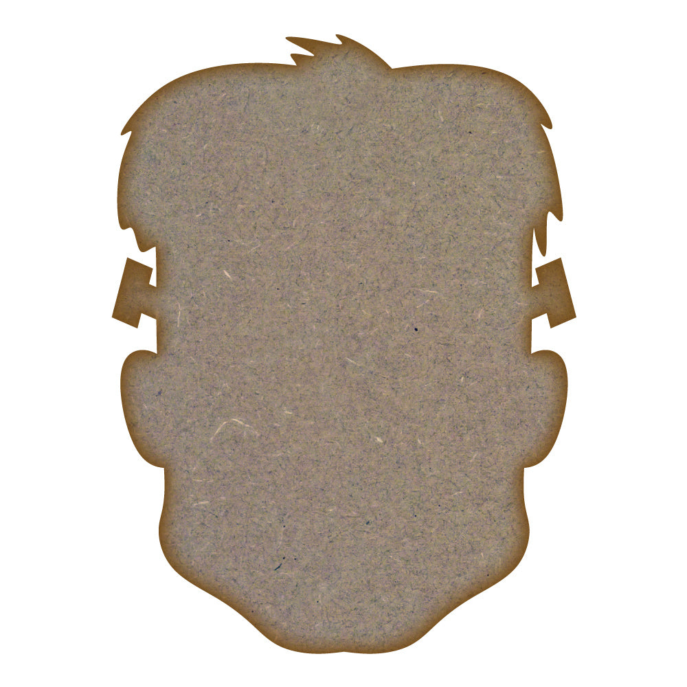 Frankenstein Head MDF Laser Cut Craft Blanks in Various Sizes