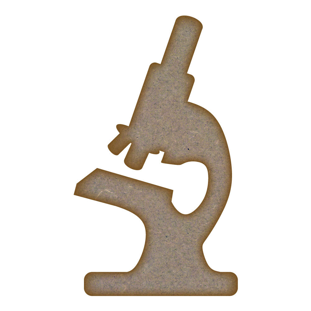 Microscope MDF Laser Cut Craft Blanks in Various Sizes