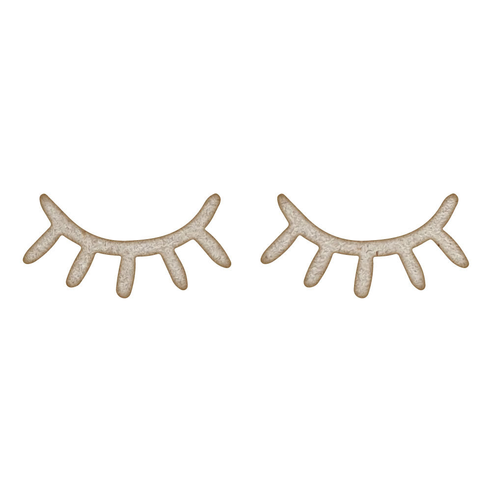 Unicorn Eyes (Pair) MDF Laser Cut Craft Blanks in Various Sizes