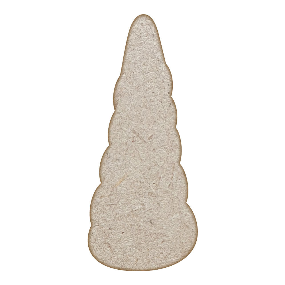 Unicorn Unicorn Horn (Design 2) MDF Laser Cut Craft Blanks in Various Sizes