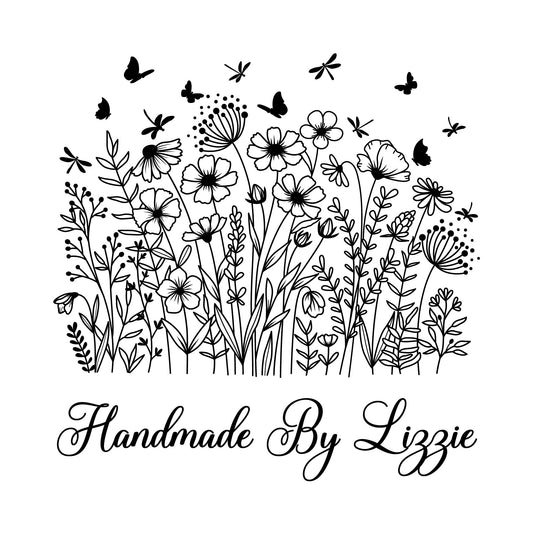 Personalised Laser Rubber Stamps - Handmade By: Dragonfly Meadow