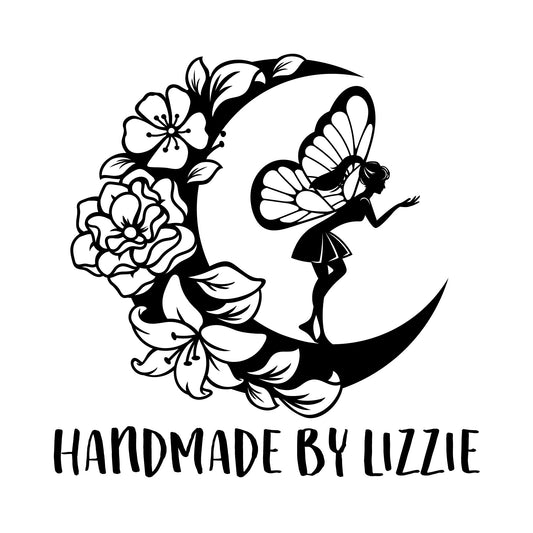 Personalised Laser Rubber Stamps - Handmade By: Fairy Flower Moon