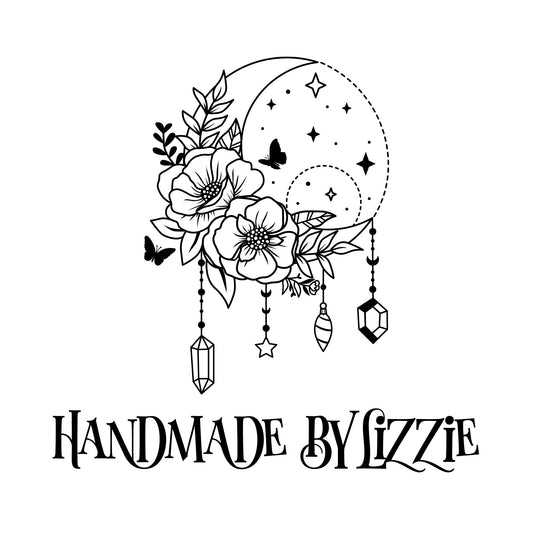 Personalised Laser Rubber Stamps - Handmade By: Flower Crystal Moon