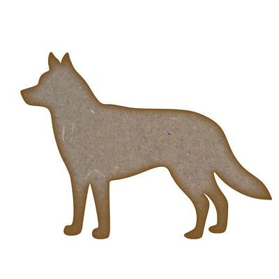 Dog (Design 3) MDF Laser Cut Craft Blanks in Various Sizes
