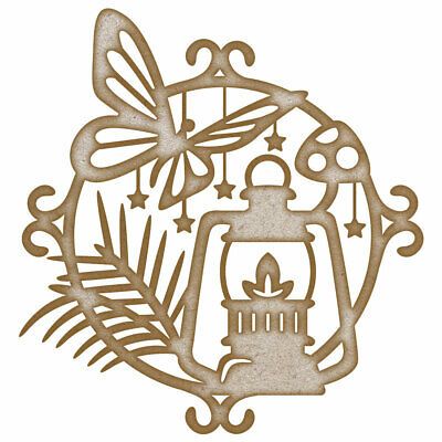 Butterfly Lantern MDF Laser Cut Craft Blanks in Various Sizes