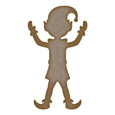 Elf MDF Laser Cut Craft Blanks in Various Sizes