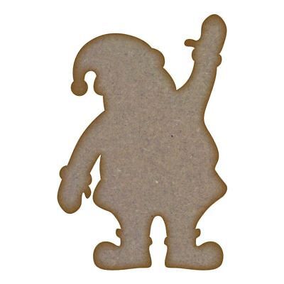 Father Christmas MDF Laser Cut Craft Blanks in Various Sizes