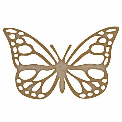 Butterfly (Design 4) MDF Laser Cut Craft Blanks in Various Sizes