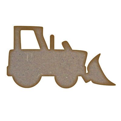 Digger MDF Laser Cut Craft Blanks in Various Sizes