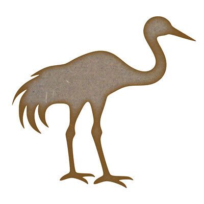 Crane MDF Laser Cut Craft Blanks in Various Sizes