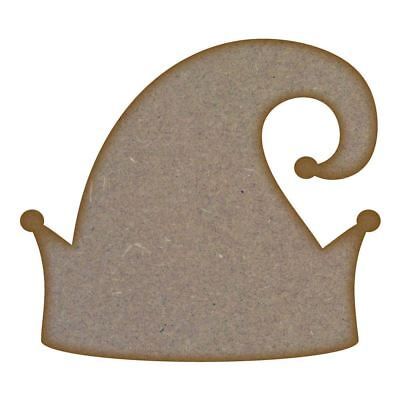 Elf Hat MDF Laser Cut Craft Blanks in Various Sizes