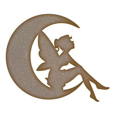 MDF Craft Blanks - Fairy Moon - Various Sizes