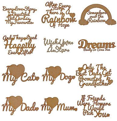 Quotes: I Love My Mum (297mm x 134mm)