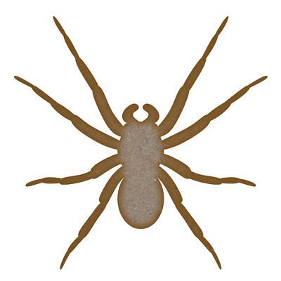 Spider MDF Laser Cut Craft Blanks in Various Sizes