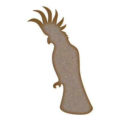 Cockatoo MDF Laser Cut Craft Blanks in Various Sizes