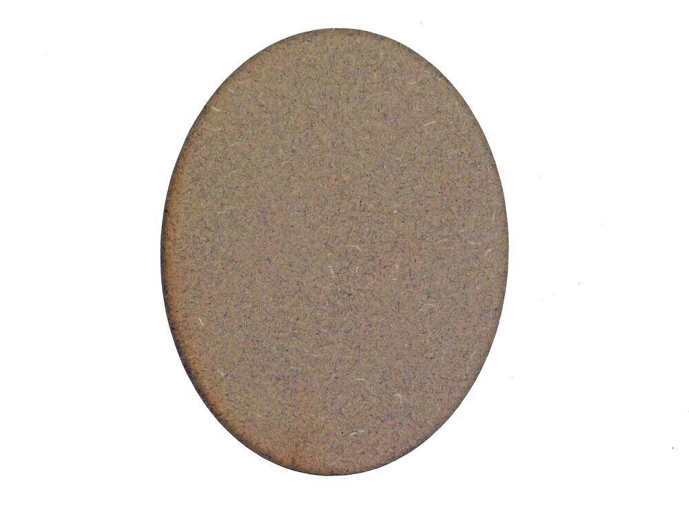Ovals MDF Laser Cut Craft Blanks in Various Sizes