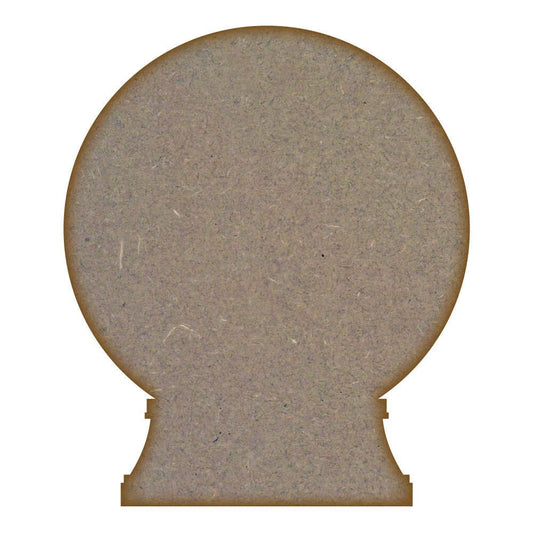 Snow Globe - MDF Laser Cut Craft Blanks in Various Sizes