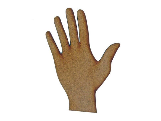 Hand MDF Laser Cut Craft Blanks in Various Sizes