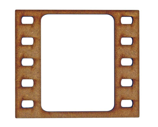 Filmstrip MDF Laser Cut Craft Blanks in Various Sizes