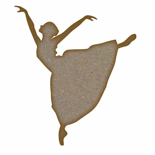 Dancer - MDF Laser Cut Craft Blanks in Various Sizes