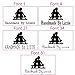 Personalised Rubber Stamp - Mini - Handmade by: Couple - 30x20mm