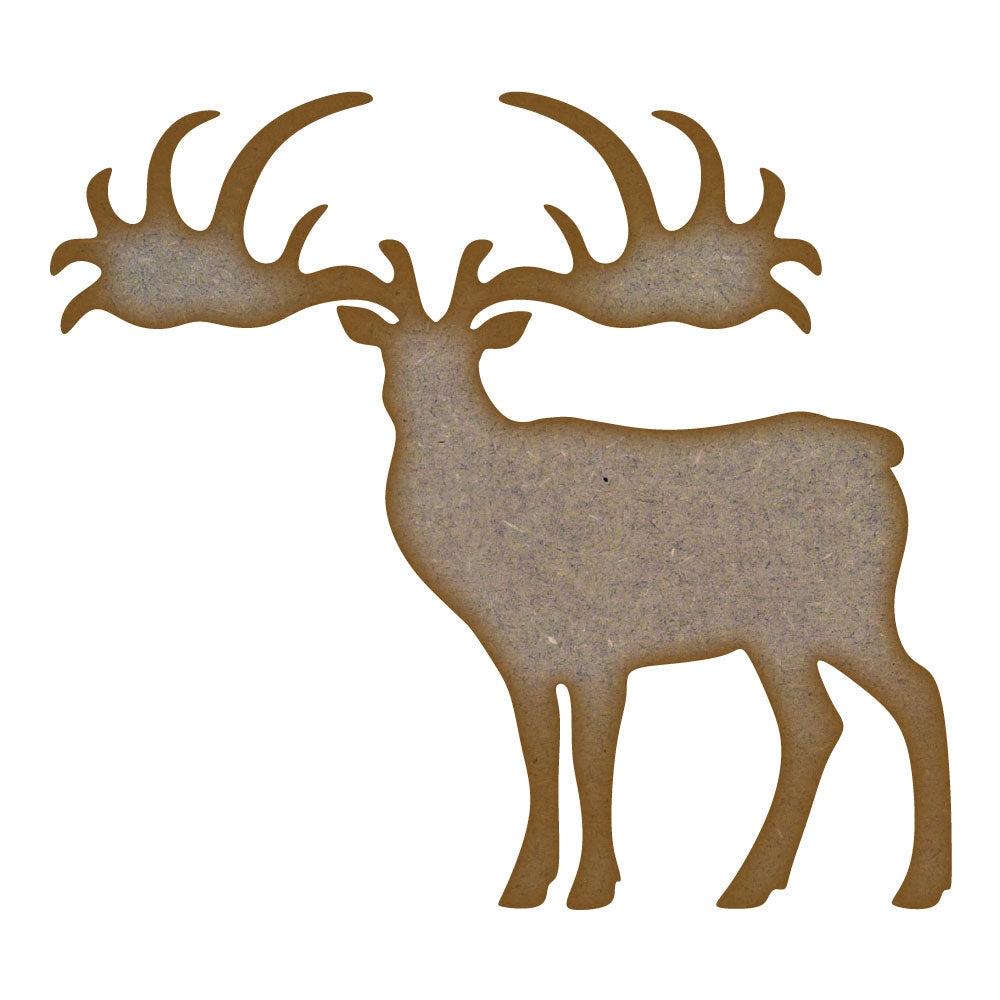 Elk MDF Laser Cut Craft Blanks in Various Sizes