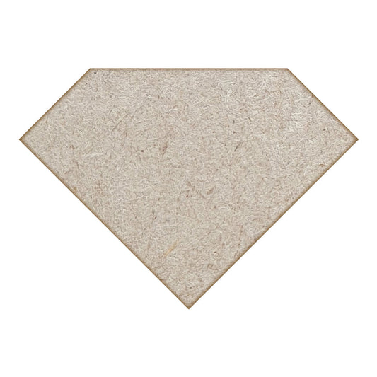 Gemstone (Design 2) MDF Laser Cut Craft Blanks in Various Sizes