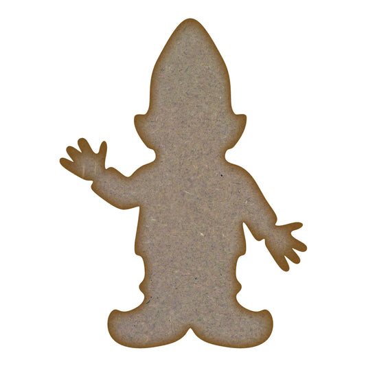 Gnome MDF Laser Cut Craft Blanks in Various Sizes