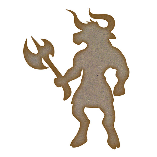 Minotaur MDF Laser Cut Craft Blanks in Various Sizes