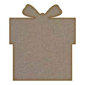 Present MDF Laser Cut Craft Blanks in Various Sizes (78mm x 90mm)